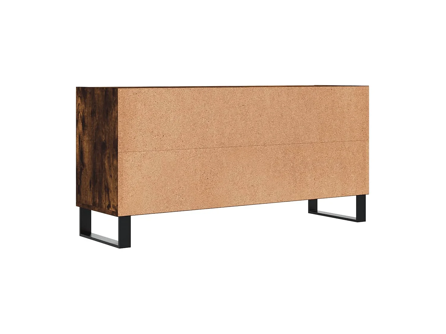Mobile TV multimediale scaffale TV credenza TV sala da pranzo soggiorno camera da letto rovere affumicato 1035 x 30 x 50 cm legno ingegnerizzato marrone 02_0027311