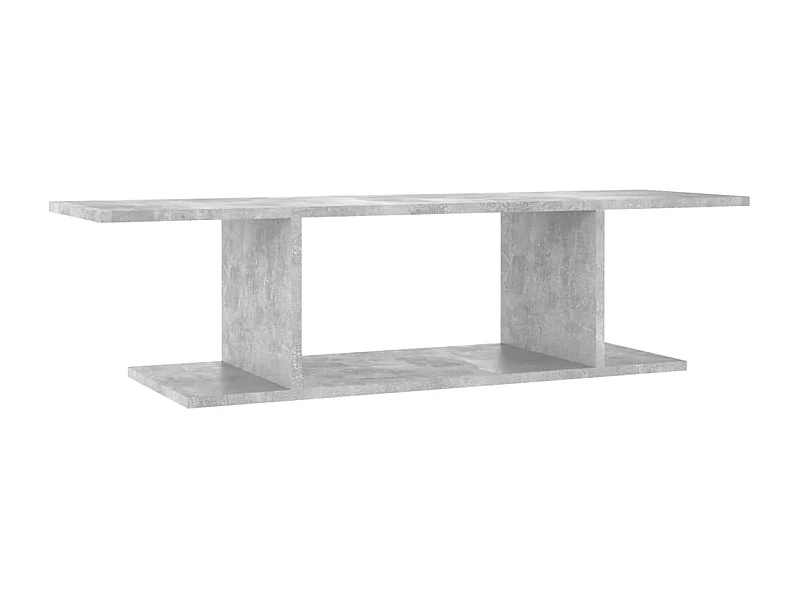 Mobile TV multimediale scaffale TV credenza TV sala da pranzo soggiorno camera da letto parete 103 x 30 x 265 cm grigio 02_0027746
