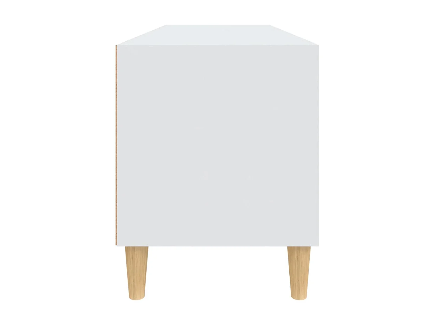 Mueble TV multimedia Estante TV Aparador TV Comedor Salón Dormitorio 100 x 345 x 445 cm Madera de ingeniería blanca 02_0025469