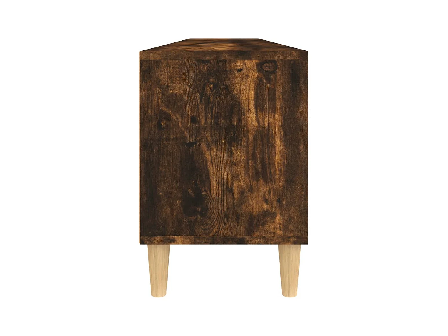 Mobile TV multimediale scaffale TV credenza TV sala da pranzo soggiorno camera da letto rovere affumicato 150 x 30 x 445 cm legno ingegnerizzato marrone 02_0027335