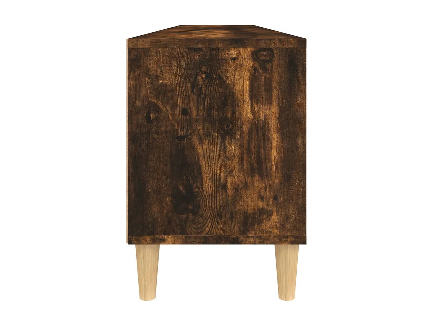 Mueble de TV multimedia Estante de TV Aparador de TV Comedor Salón Dormitorio Roble ahumado 150 x 30 x 445 cm Madera de ingeniería marrón 02_0027335