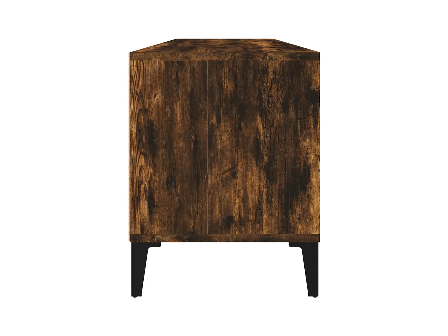 Meuble TV multimédia étagère bois marron 100 x 34.5 x 44.5 cm 02_0027259