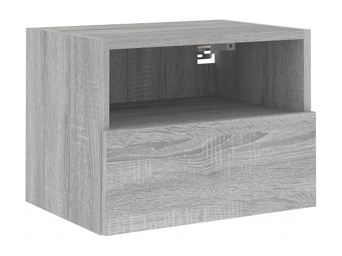 Mueble de TV multimedia estante para TV aparador de TV comedor sala de estar dormitorio 5 piezas madera de ingeniería Sonoma gris 02_0029311