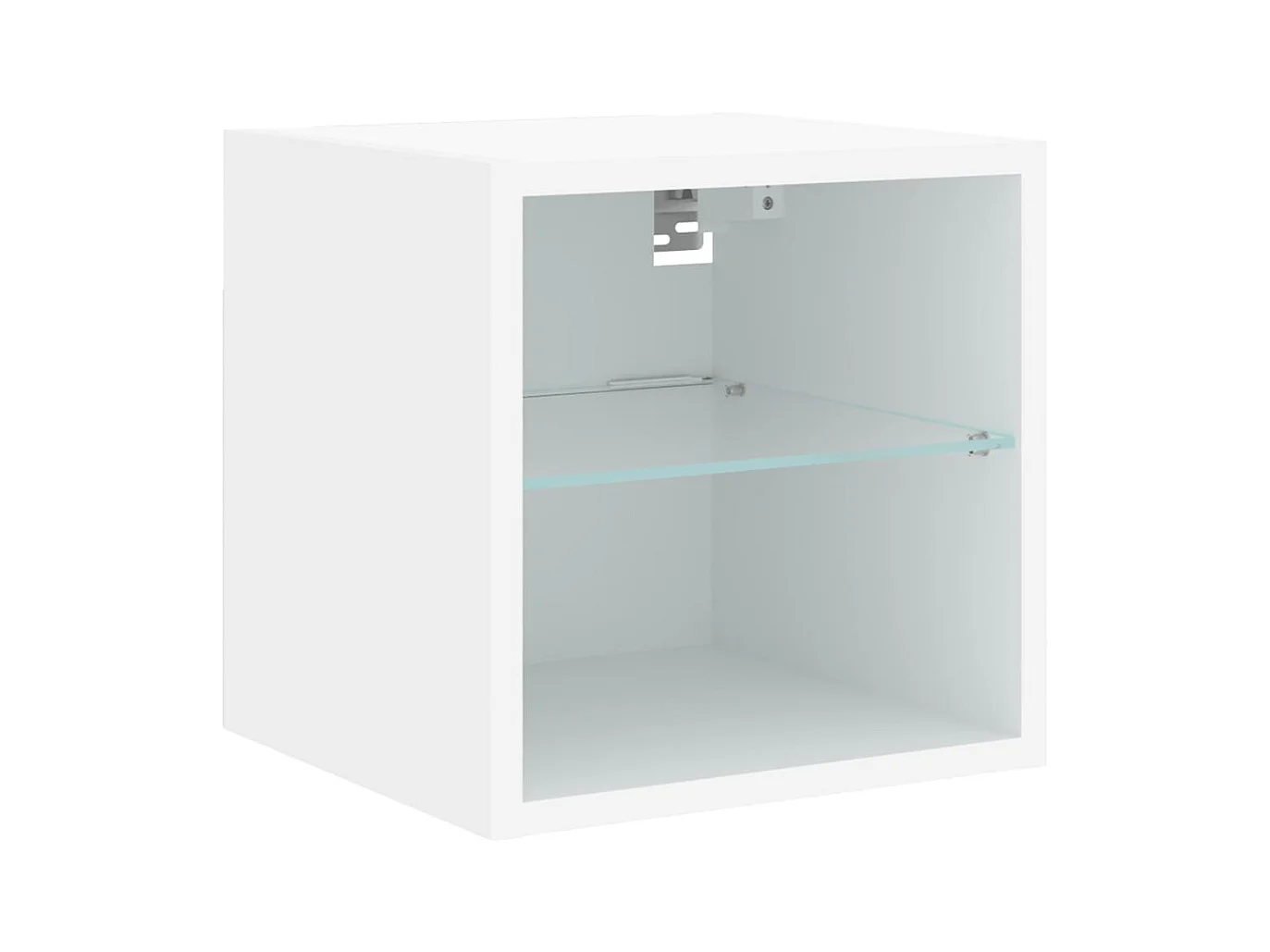 Suporte de TV multimídia prateleira de TV buffet de TV sala de jantar sala de estar quarto com LED 6 peças madeira projetada branco 02_0029428