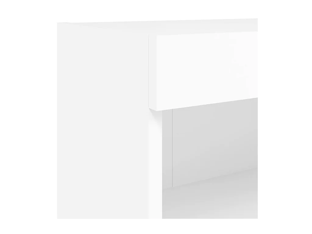 Meubles TV multimédia étagère bois blanc 60 x 30 x 30 cm 02_0029473