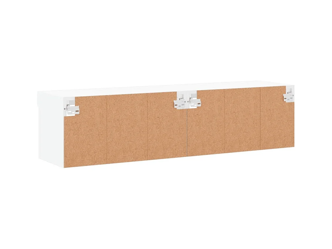 Meubles TV multimédia étagère blanc 60 x 30 x 30 cm 02_0028843