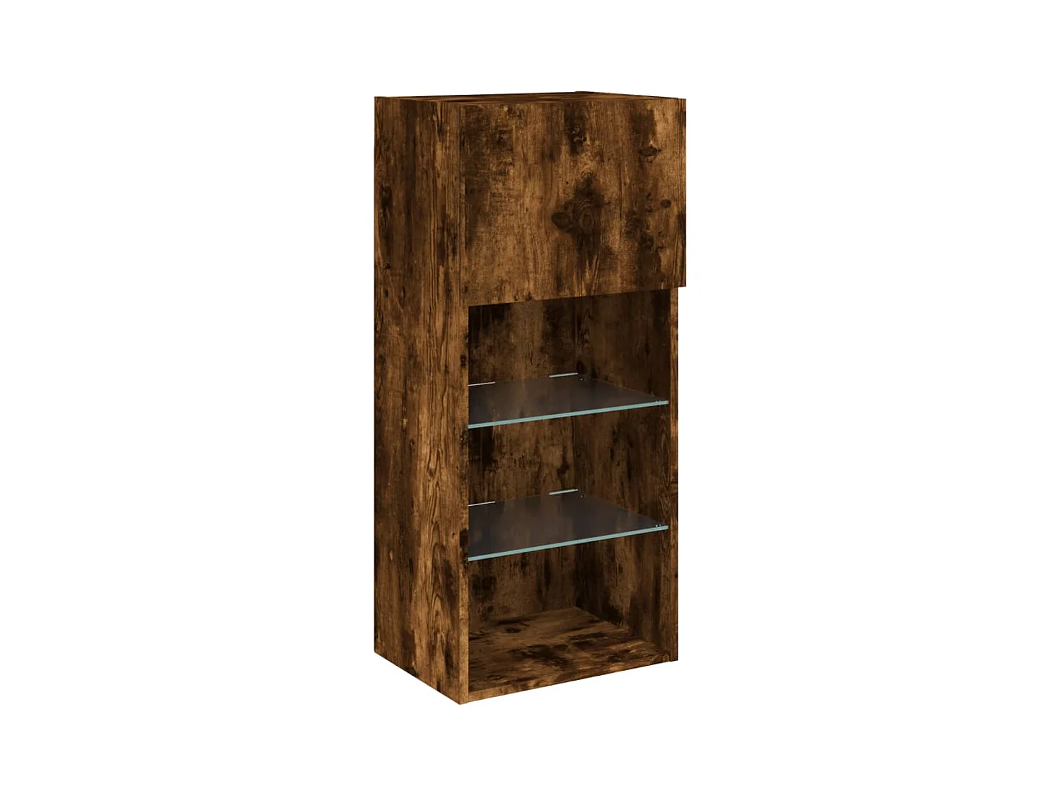 Meubles TV multimédia étagère bois marron 100 x 30 x 40 cm 02_0029411