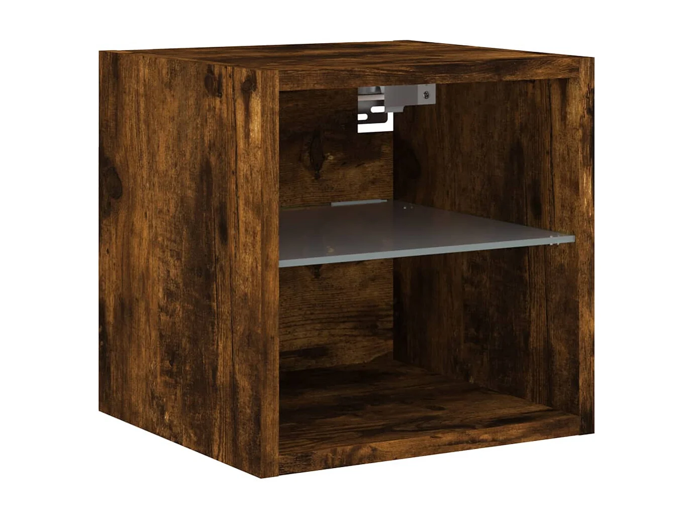 Mueble de TV multimedia estante para TV aparador para TV comedor sala de estar dormitorio con LED 8 piezas madera de ingeniería de roble ahumado marrón 02_0029480