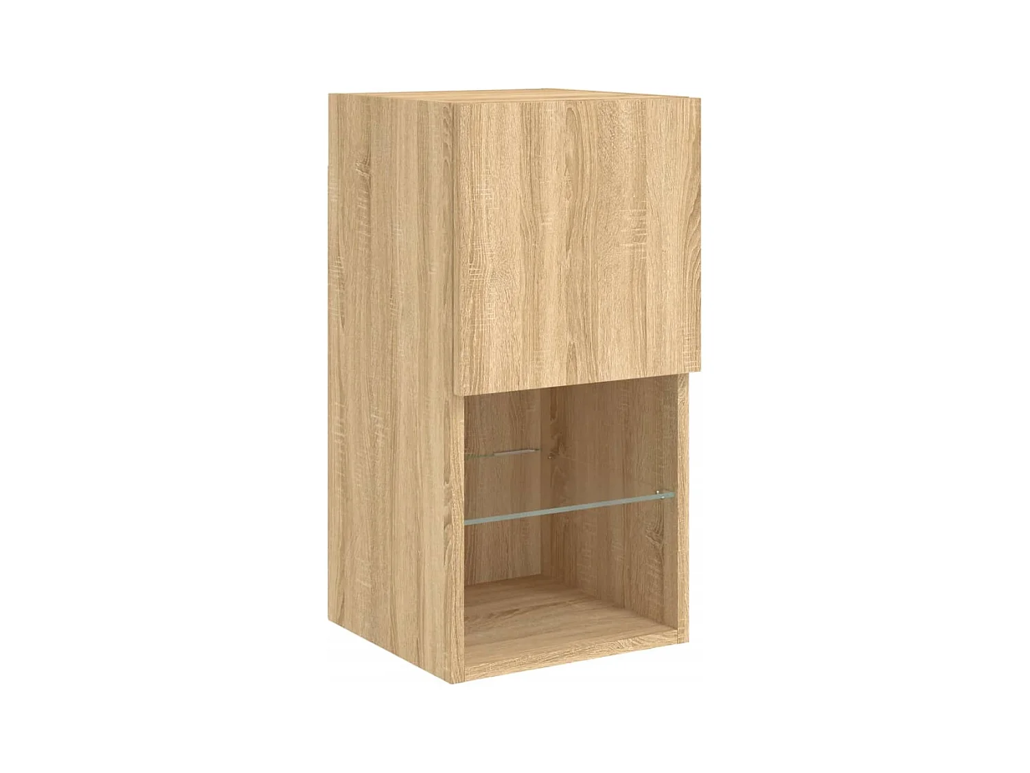 Meubles TV multimédia étagère bois marron 60 x 30 x 30 cm 02_0029455