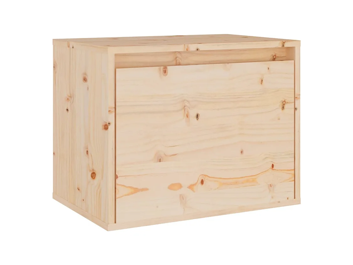 Meubles TV multimédia étagère bois marron 80 x 30 x 35 cm 02_0028775