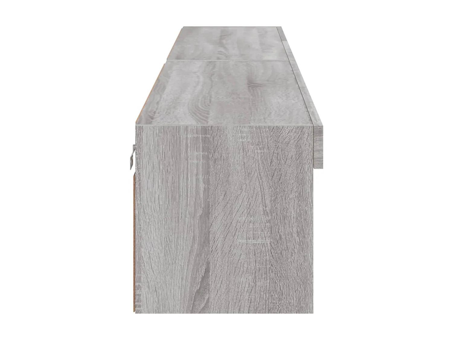 Meubles TV multimédia étagère grise 100 x 30 x 30 cm 02_0028880