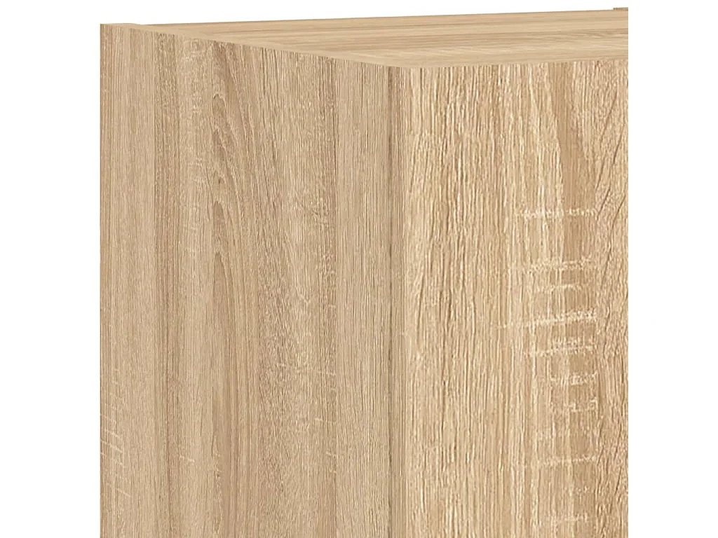 Meuble TV multimédia étagère marron 40.5 x 35 x 80 cm 02_0028206