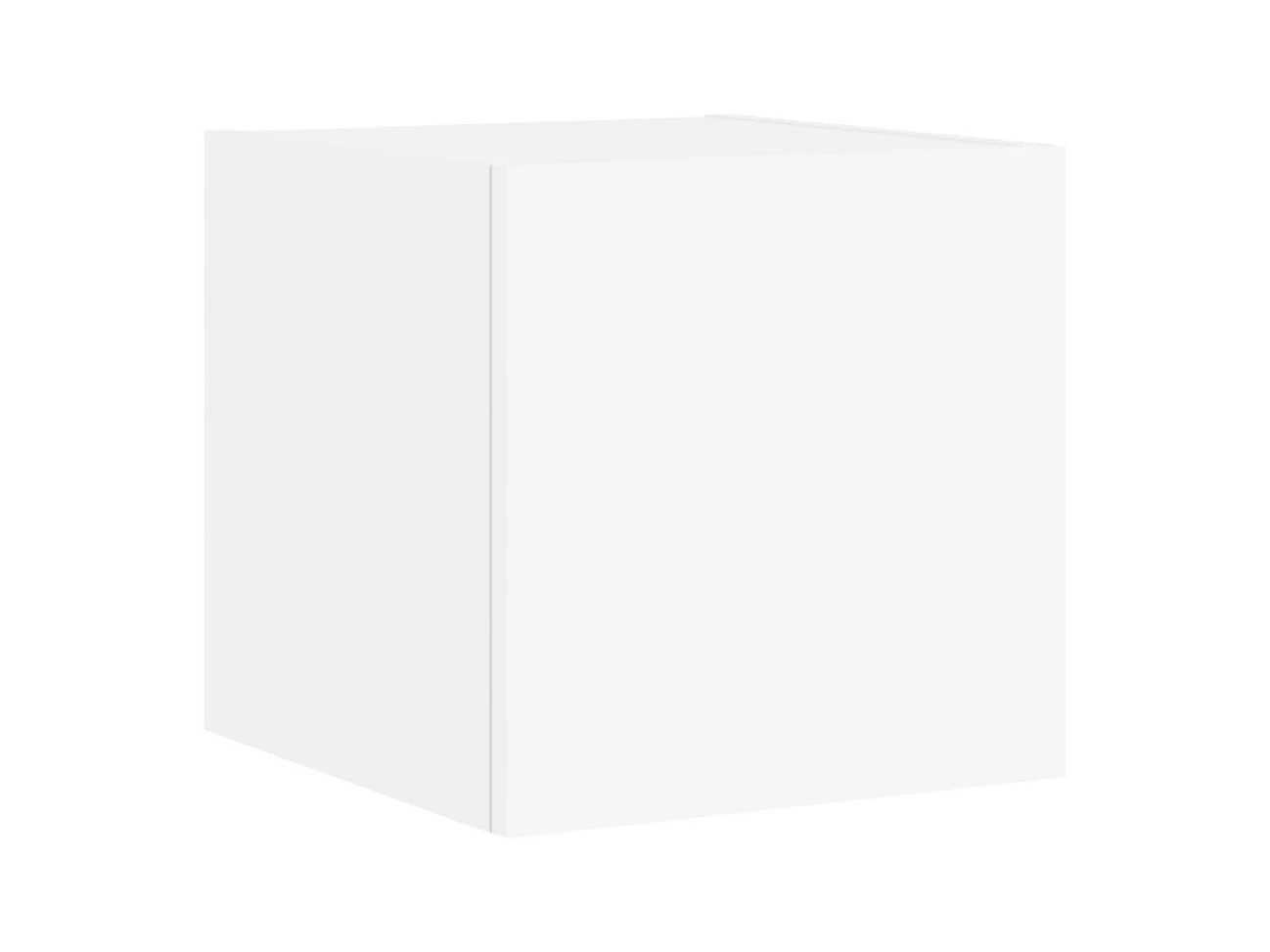 Meuble TV multimédia étagère blanc 100 x 35 x 31 cm 02_0028209