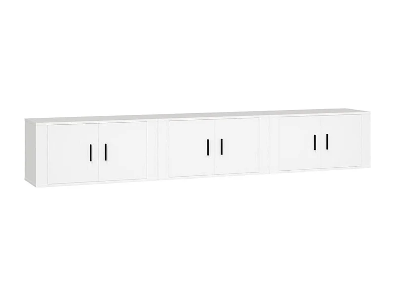 Meubles TV muraux multimédia blanc 80 x 34.5 x 40 cm 02_0029038