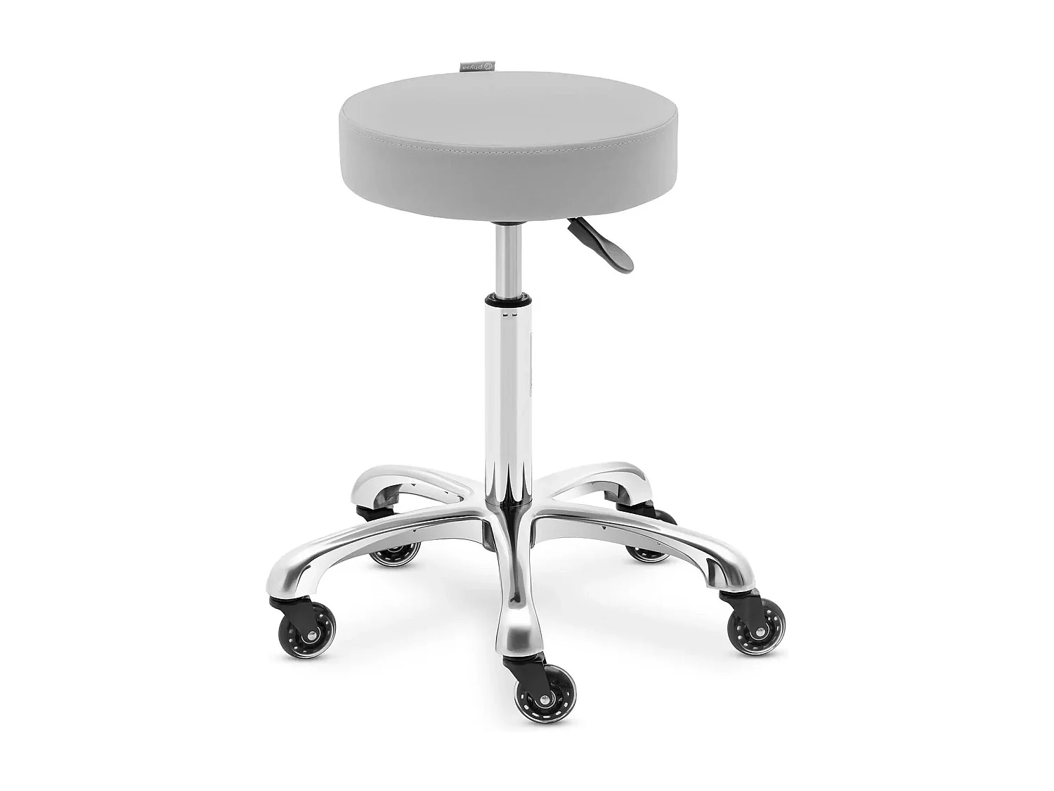 Tabouret de coiffure professionnel grise 57 x 57 x 70 cm 14_0010075