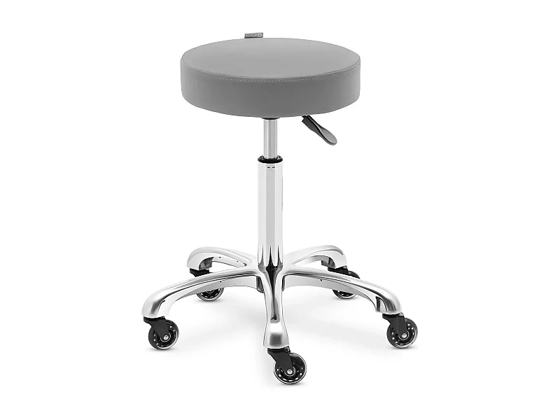 Banco profissional para cabeleireiro 72 cm 150 kg cinza escuro 14_0010074