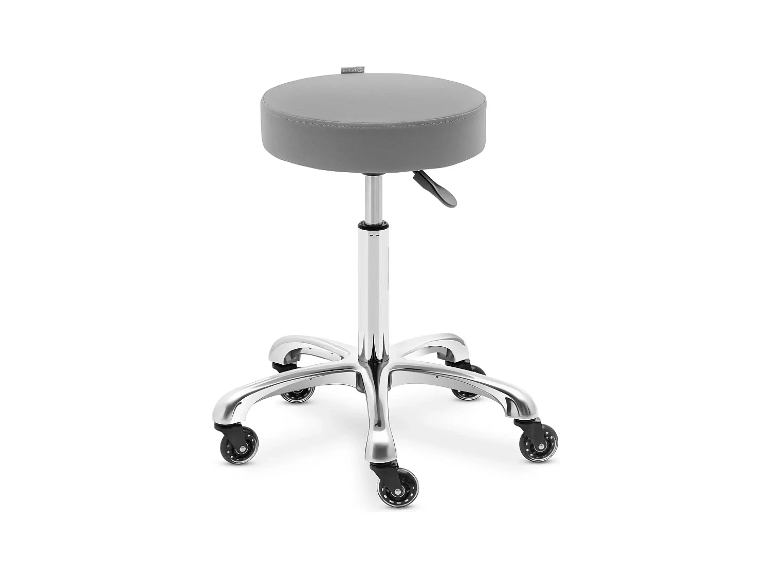 Banco profissional para cabeleireiro 72 cm 150 kg cinza escuro 14_0010074