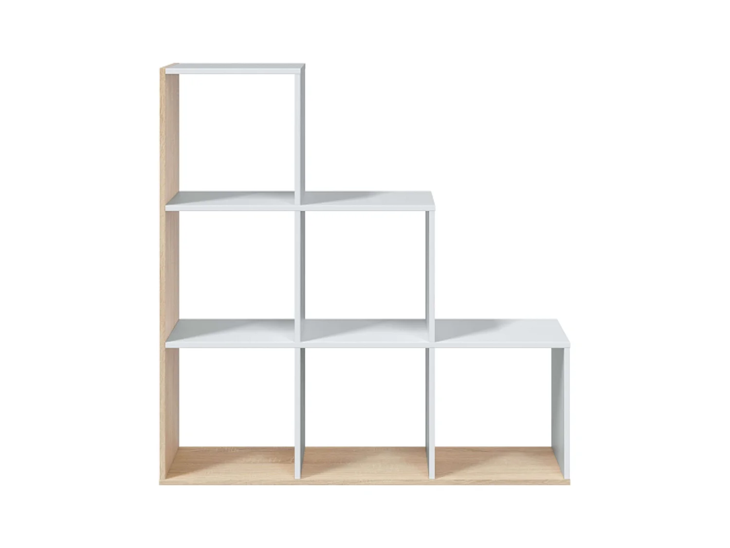 Pack Muebles Oficina Dormitorio Juvenil Blanco artik y Roble canadian