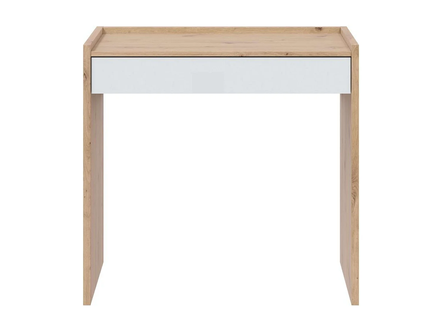 Pacote de estantes para livros Youth Desk em Artik White e Nodi Oak Office