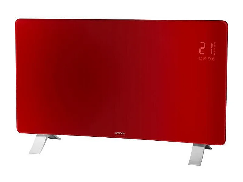 Intelligenter Wi-Fi-Glasheizkörper SENCOR SCF 4742RD 2400 W Rot