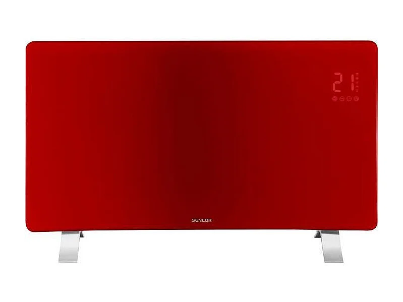 Intelligenter Wi-Fi-Glasheizkörper SENCOR SCF 4742RD 2400 W Rot