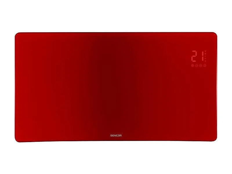 Intelligenter Wi-Fi-Glasheizkörper SENCOR SCF 4742RD 2400 W Rot