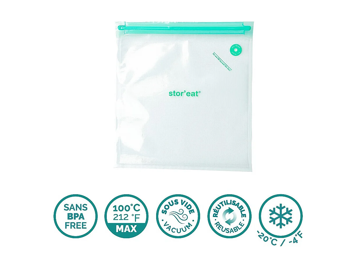 Kit pompe sous vide Stor'eat