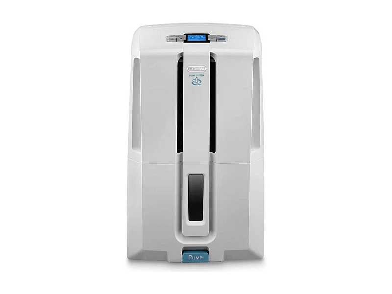 Deshumidificador DeLonghi DD230P 30l/día 72m² - Bomba de Elevación, Función de Lavandería, Gas R290