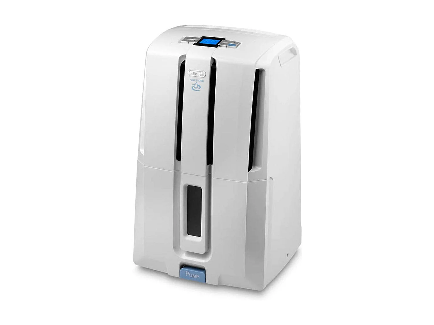 Luftentfeuchter DeLonghi DD230P 30l/Tag 72m² - Hebepumpe, Wäschefunktion, Gas R290