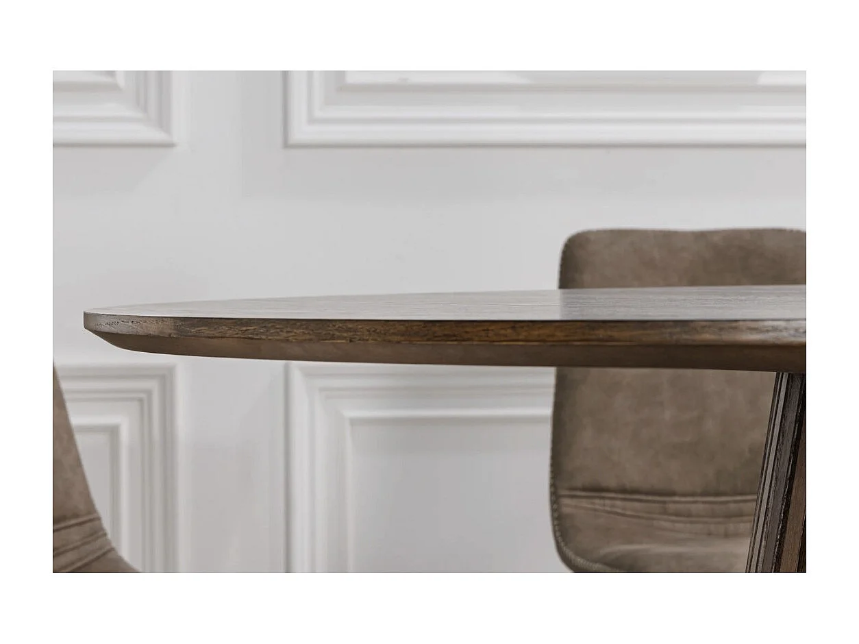 Table de salle à manger KANOVA – Ronde 140 cm – Style contemporain