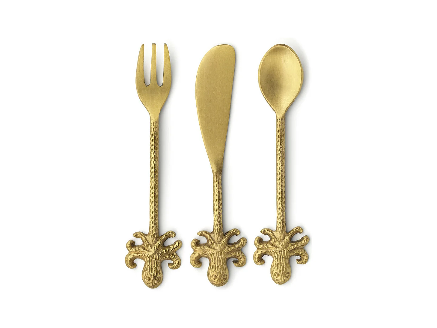 La Cuillère Octopus - Or - S