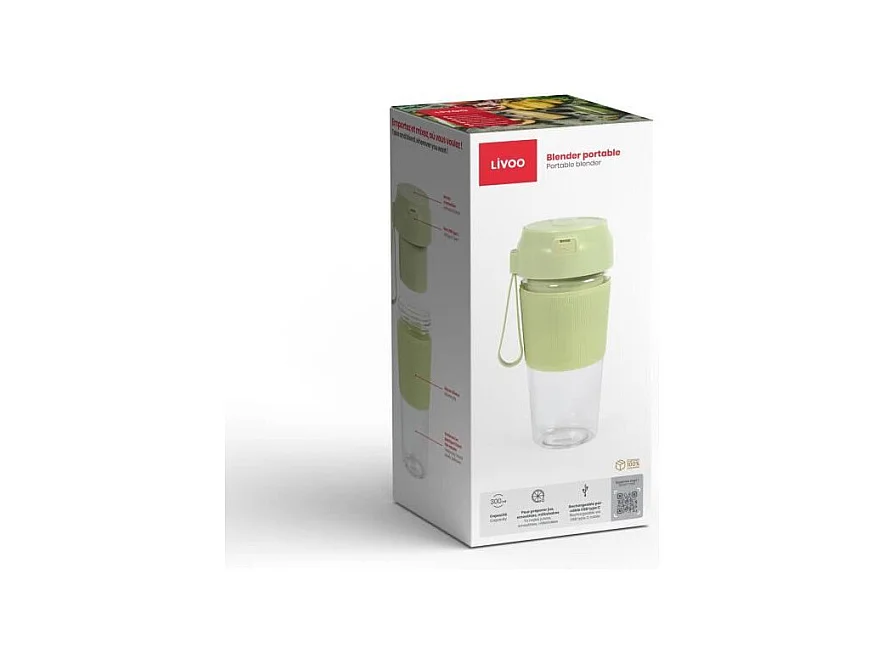 Livoo Blender 40w portatif 0.3l - DOP248M