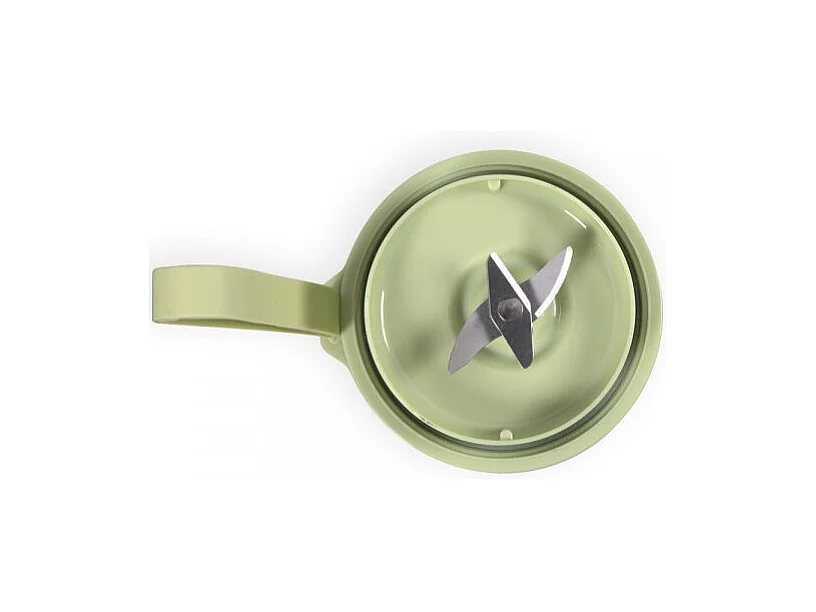 Licuadora portátil de 300 ml y 40 W - Verde matcha y transparente