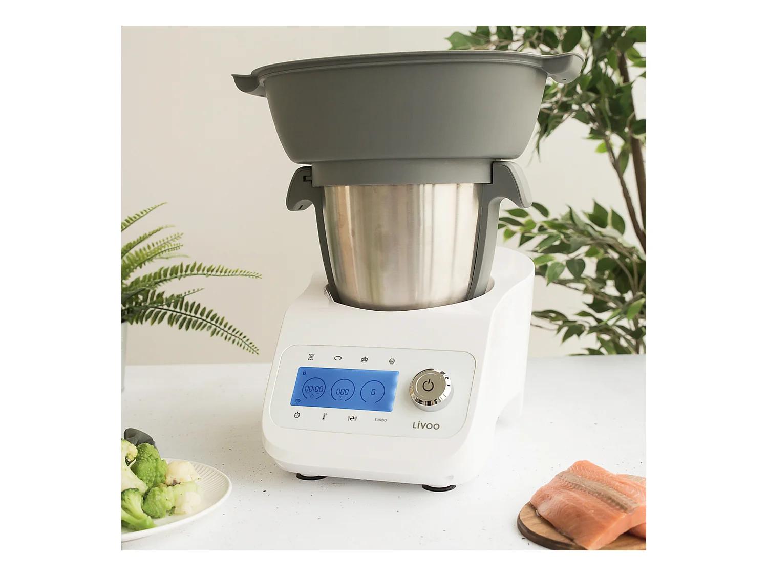 Livoo Robot cuiseur multifonctions 3.5l 1000w - dop219w
