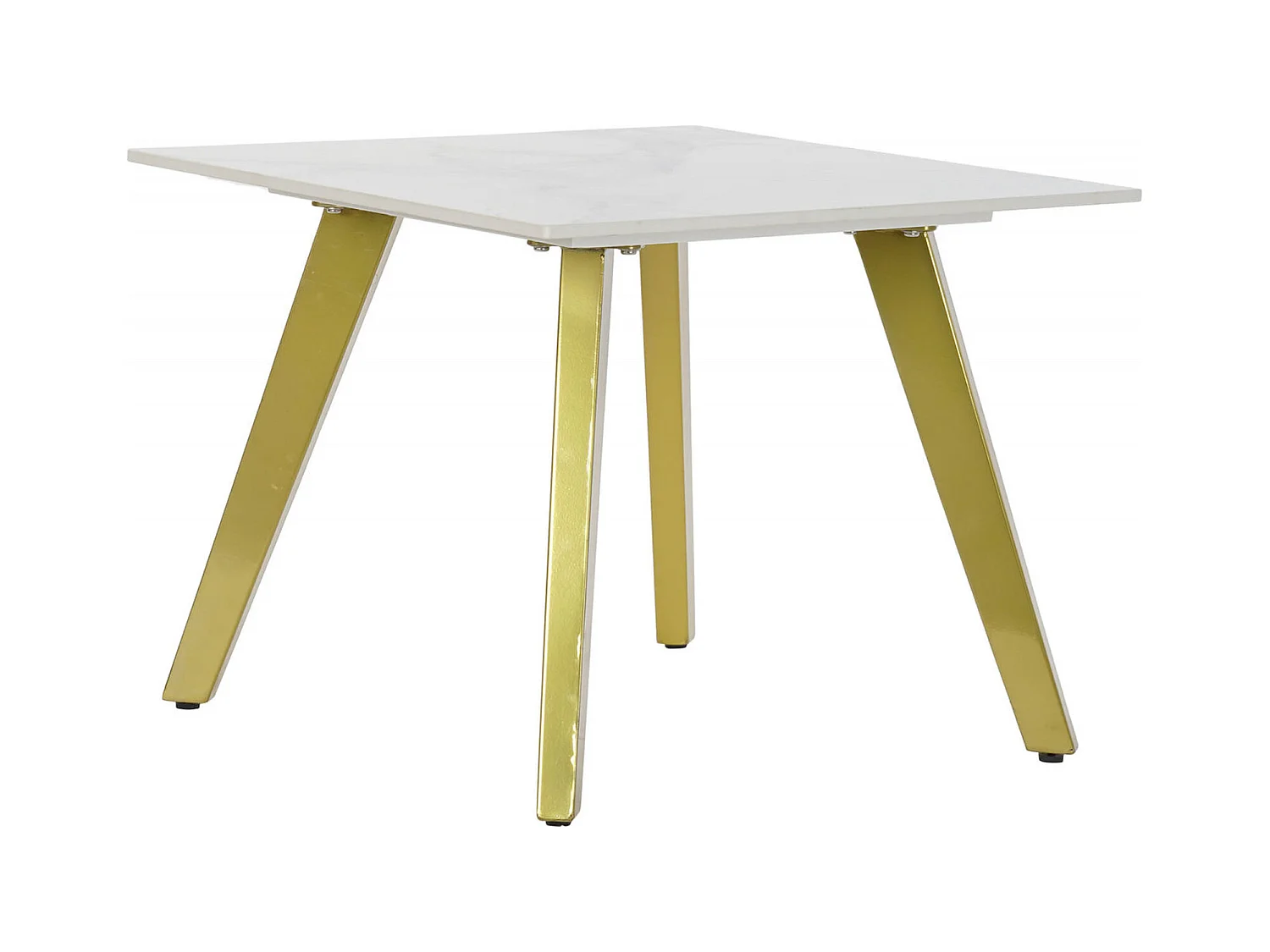 Table basse élégance en céramique touché doré