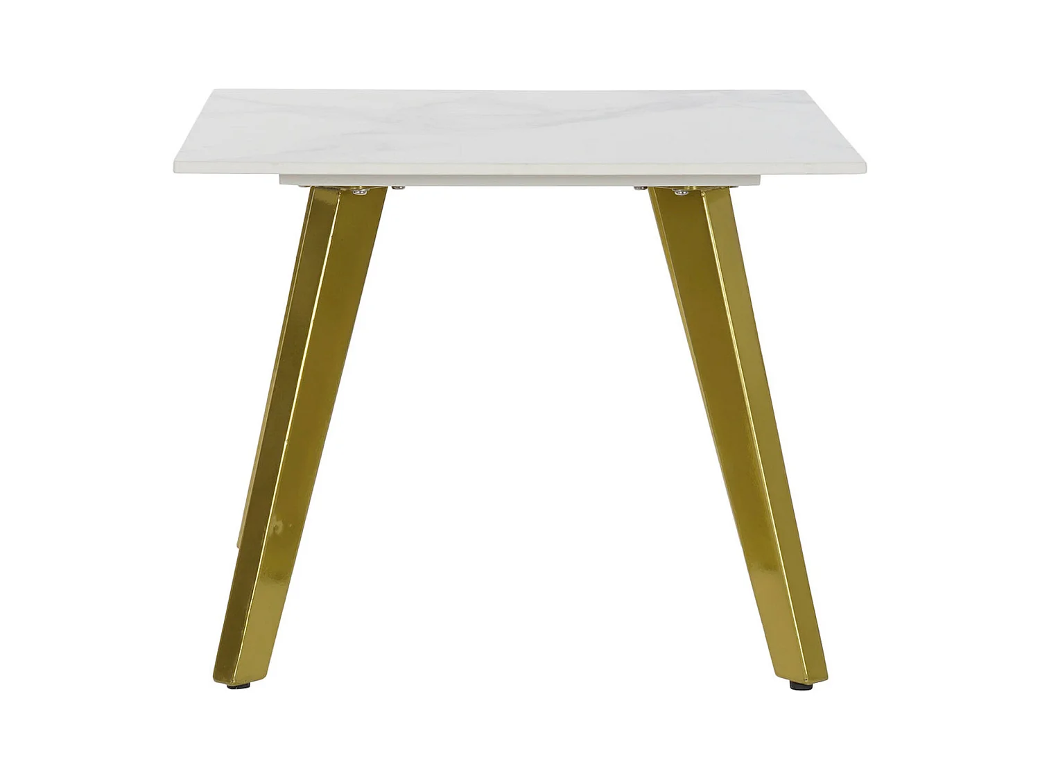 Table basse élégance en céramique touché doré