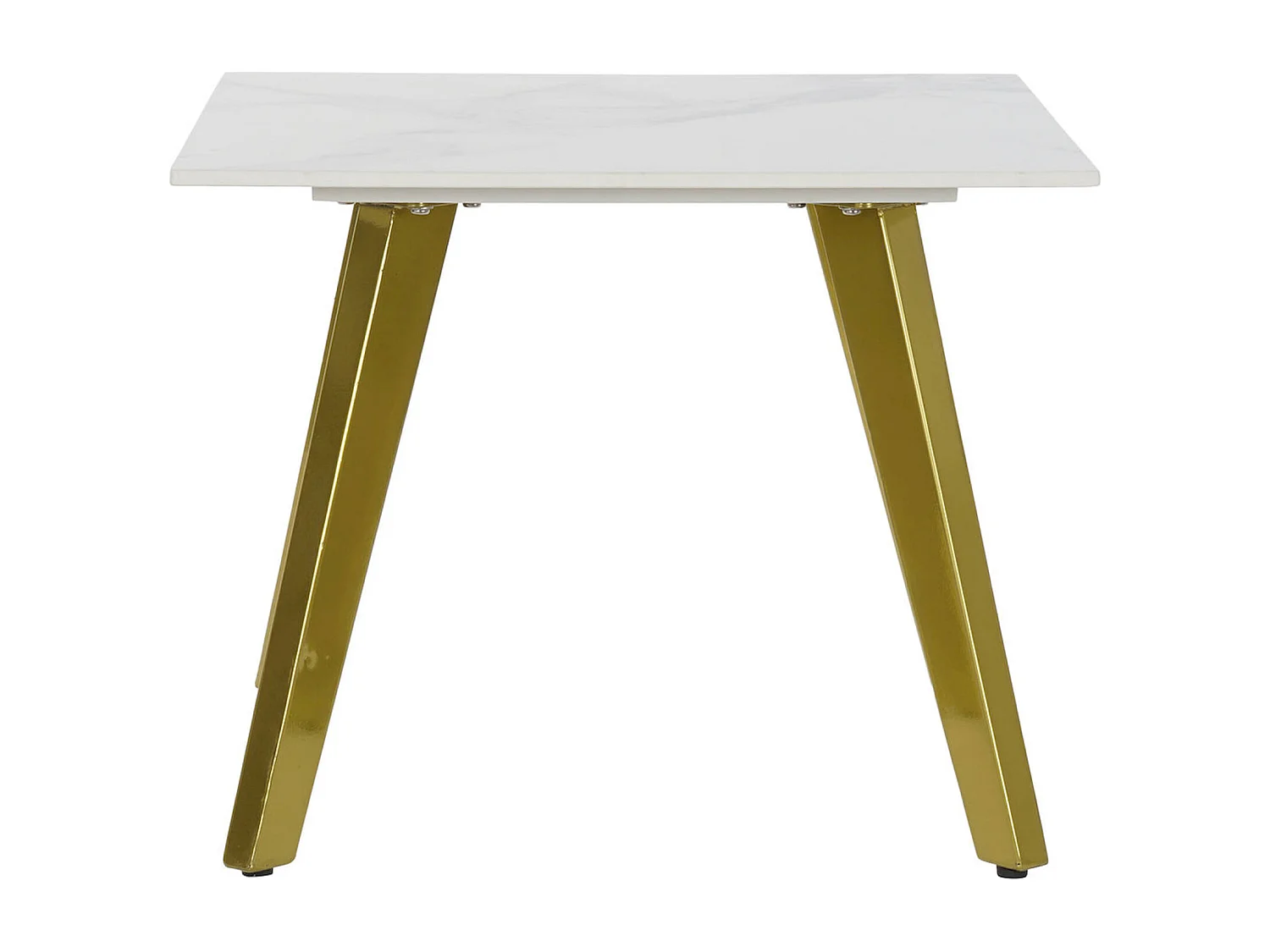 Table basse élégance en céramique touché doré