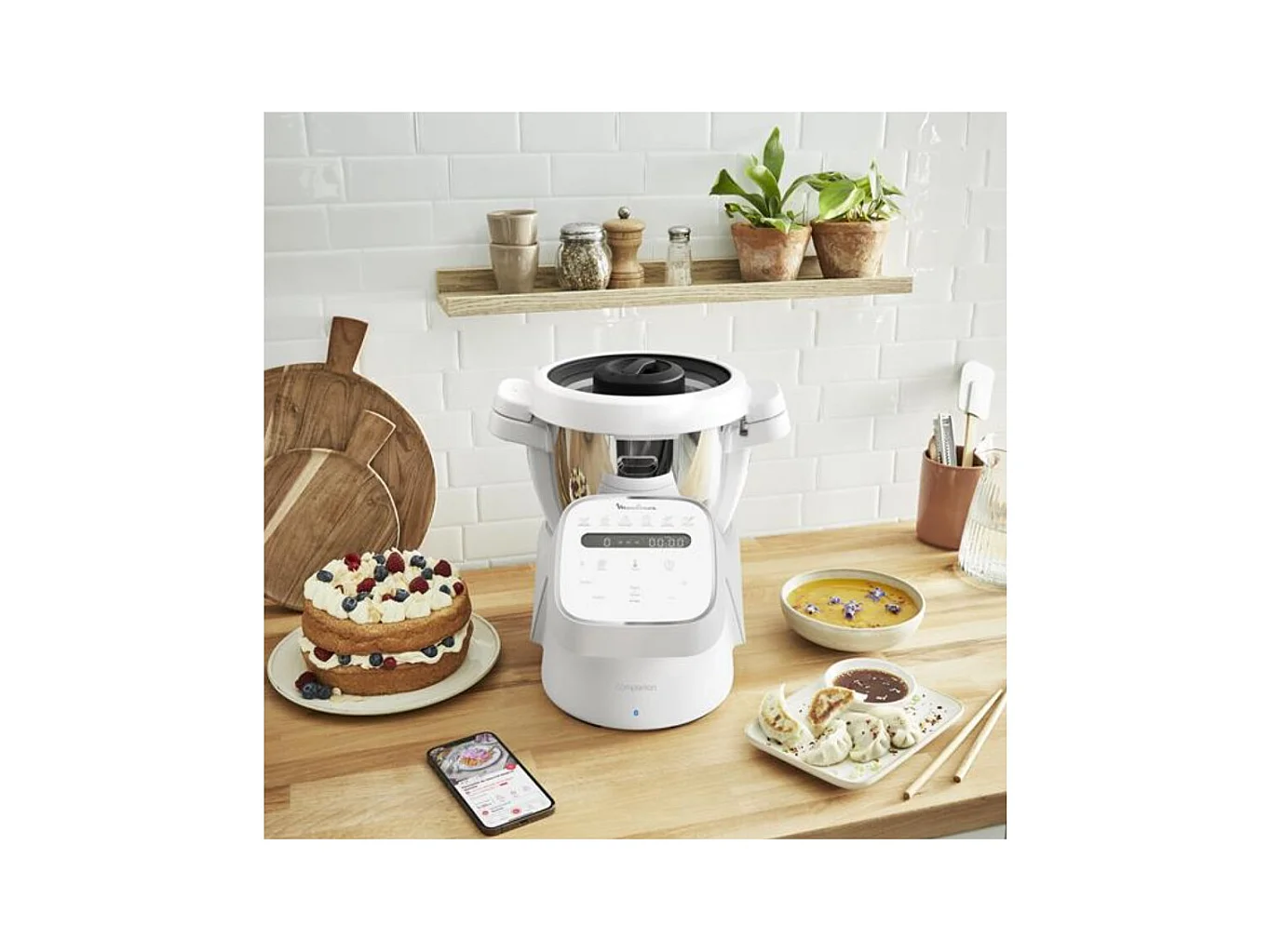 Robot cuiseur multifonction Moulinex I Companion HF941AF0