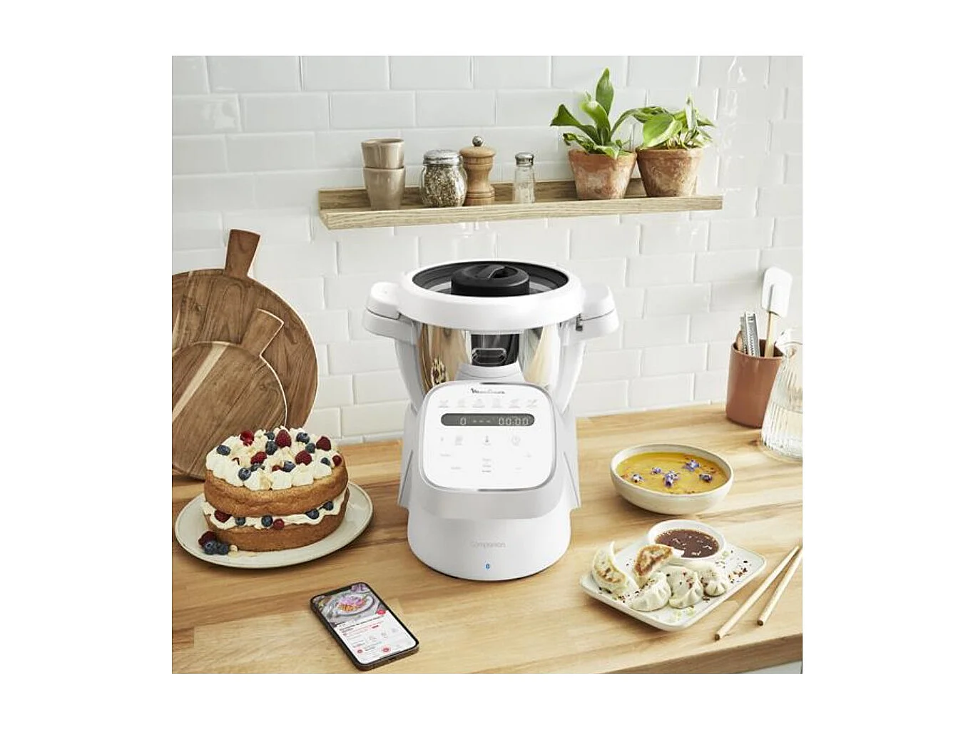 Robot cuiseur multifonction Moulinex I Companion HF941AF0