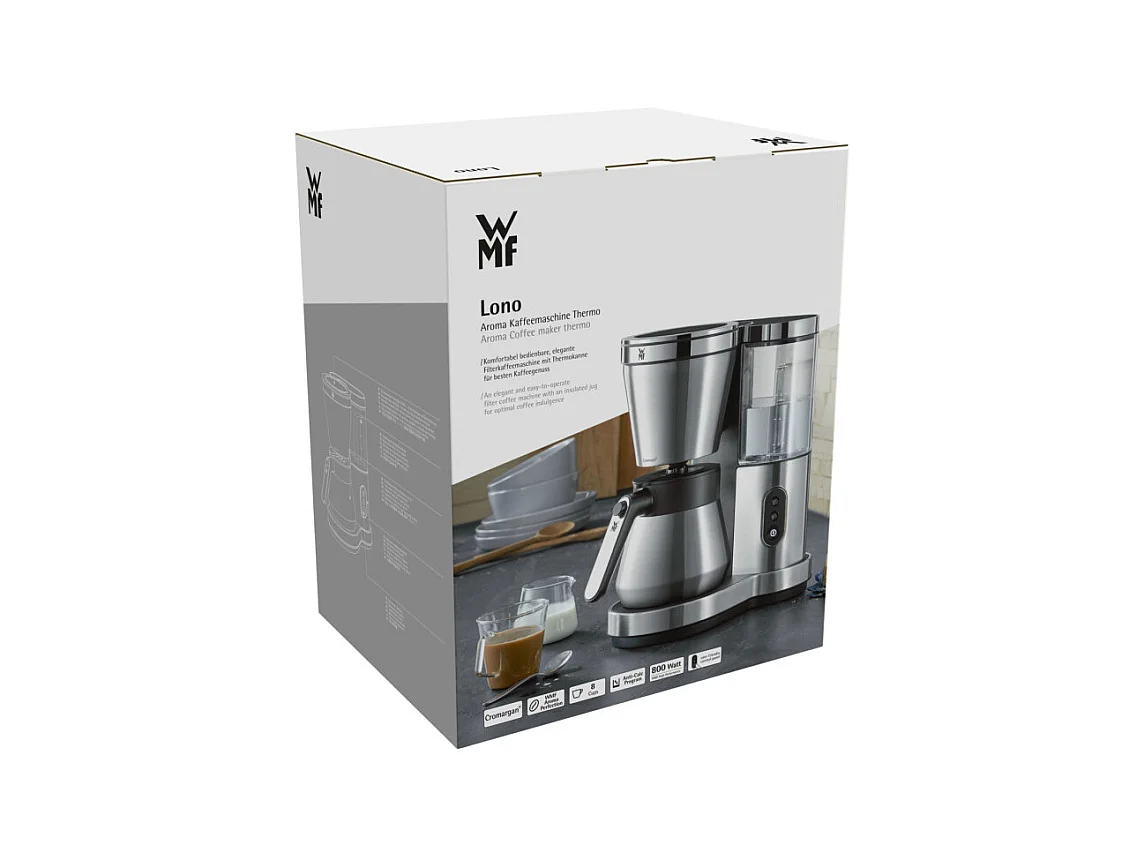 Wmf Cafetière filtre isotherme 8 tasses 800w inox - 412310011