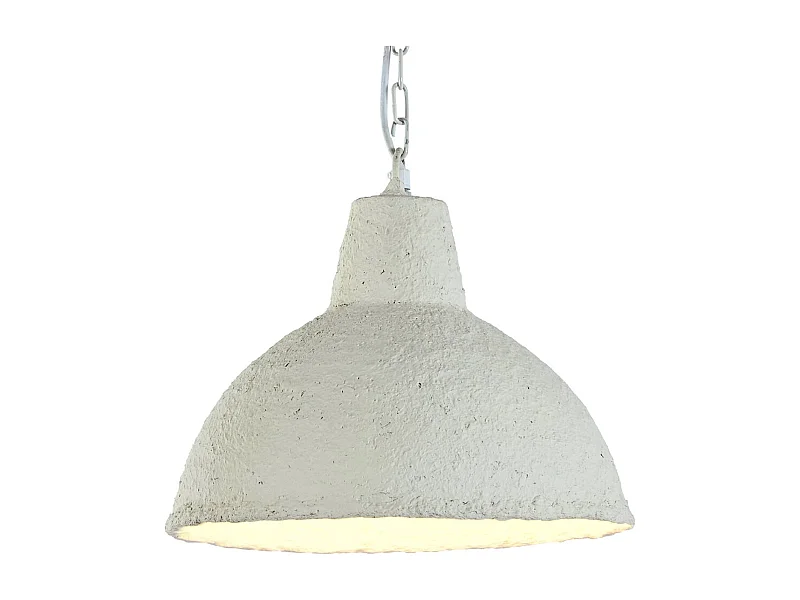 Suspension élégante papier mâché épuré pour intérieur chic