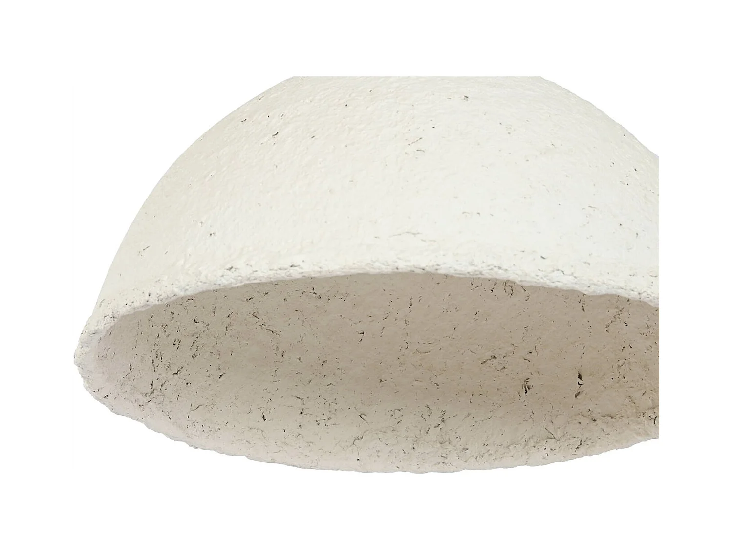 Suspension élégante papier mâché épuré pour intérieur chic