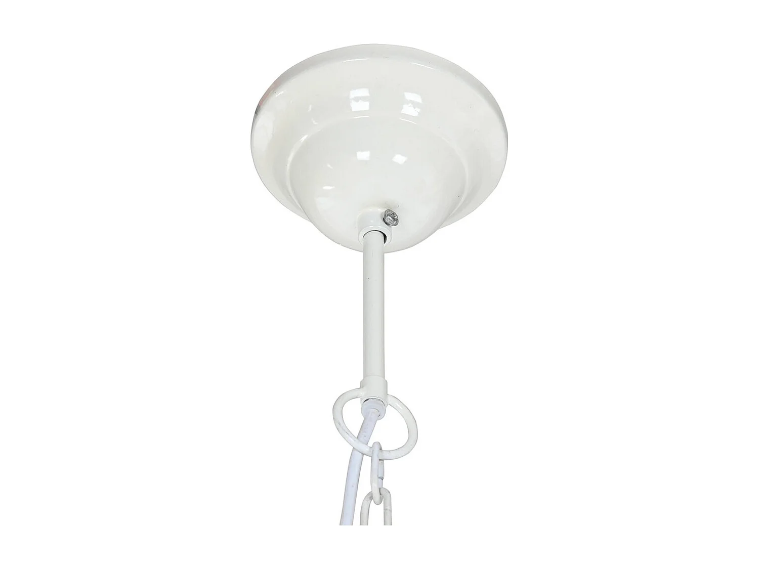 Suspension élégante papier mâché épuré pour intérieur chic