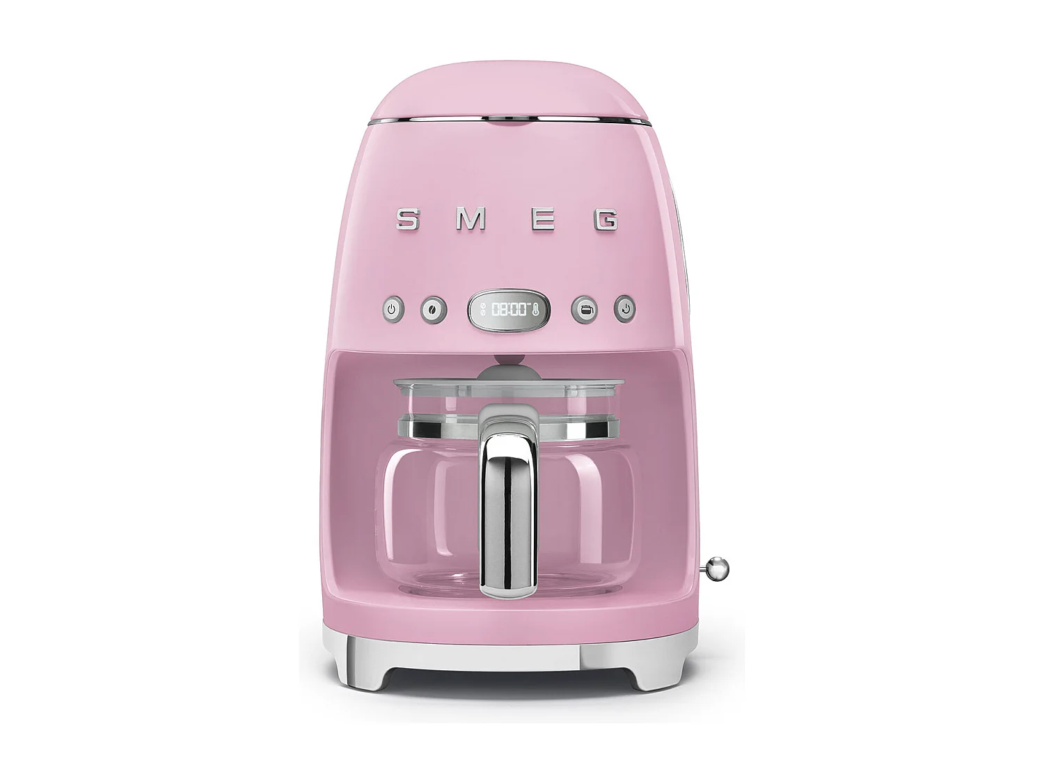 Smeg Cafetière filtre programmable 10 tasses 1050w rose - DCF02PKEU