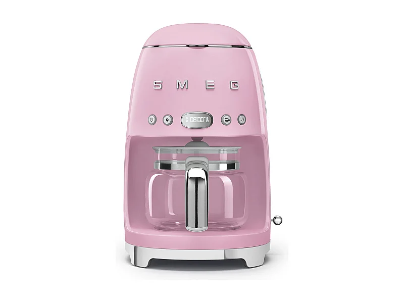 Smeg Cafetière filtre programmable 10 tasses 1050w rose - DCF02PKEU