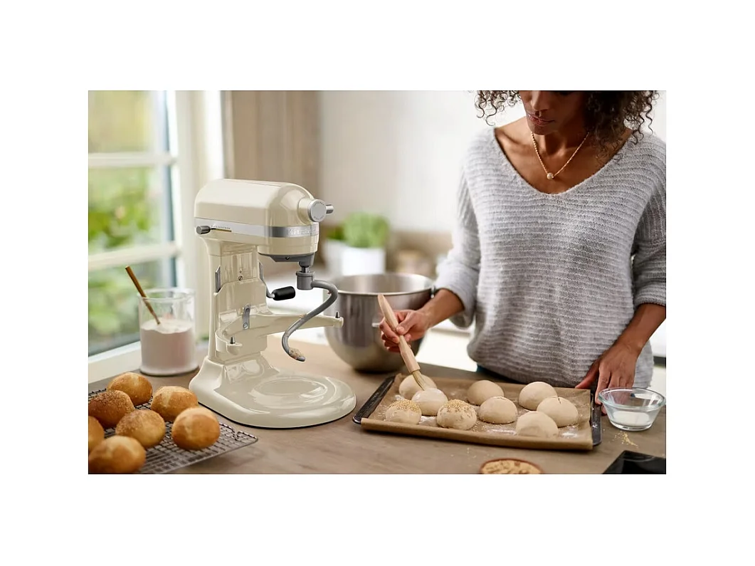 Kitchenaid Robot multifonctions 5.6l 375w crème - 5KSM60SPXEAC