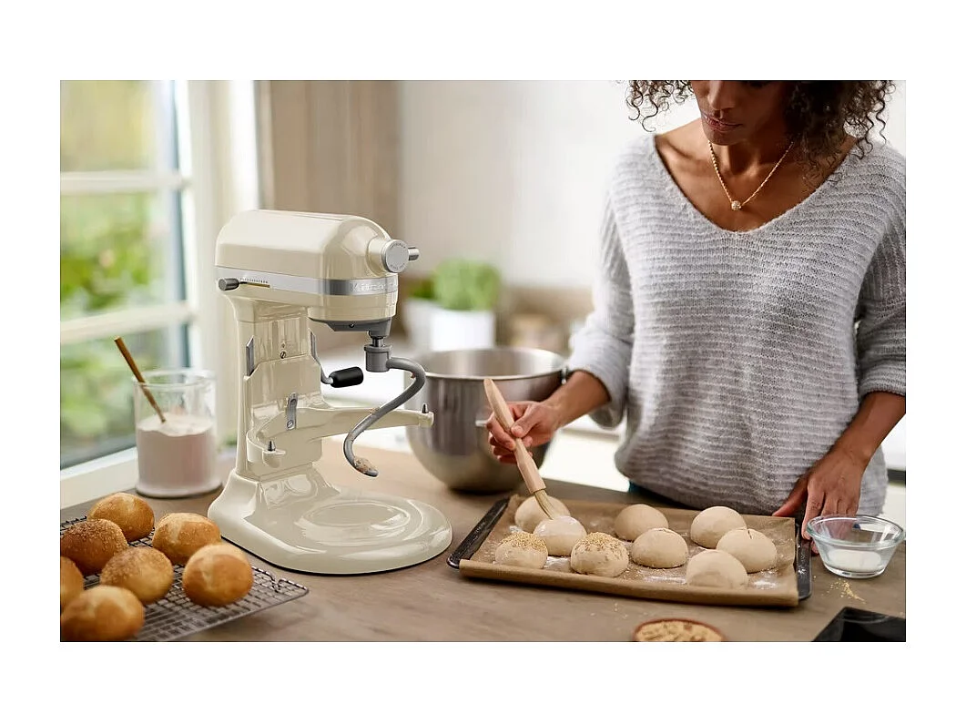 Kitchenaid Robot multifonctions 5.6l 375w crème - 5KSM60SPXEAC