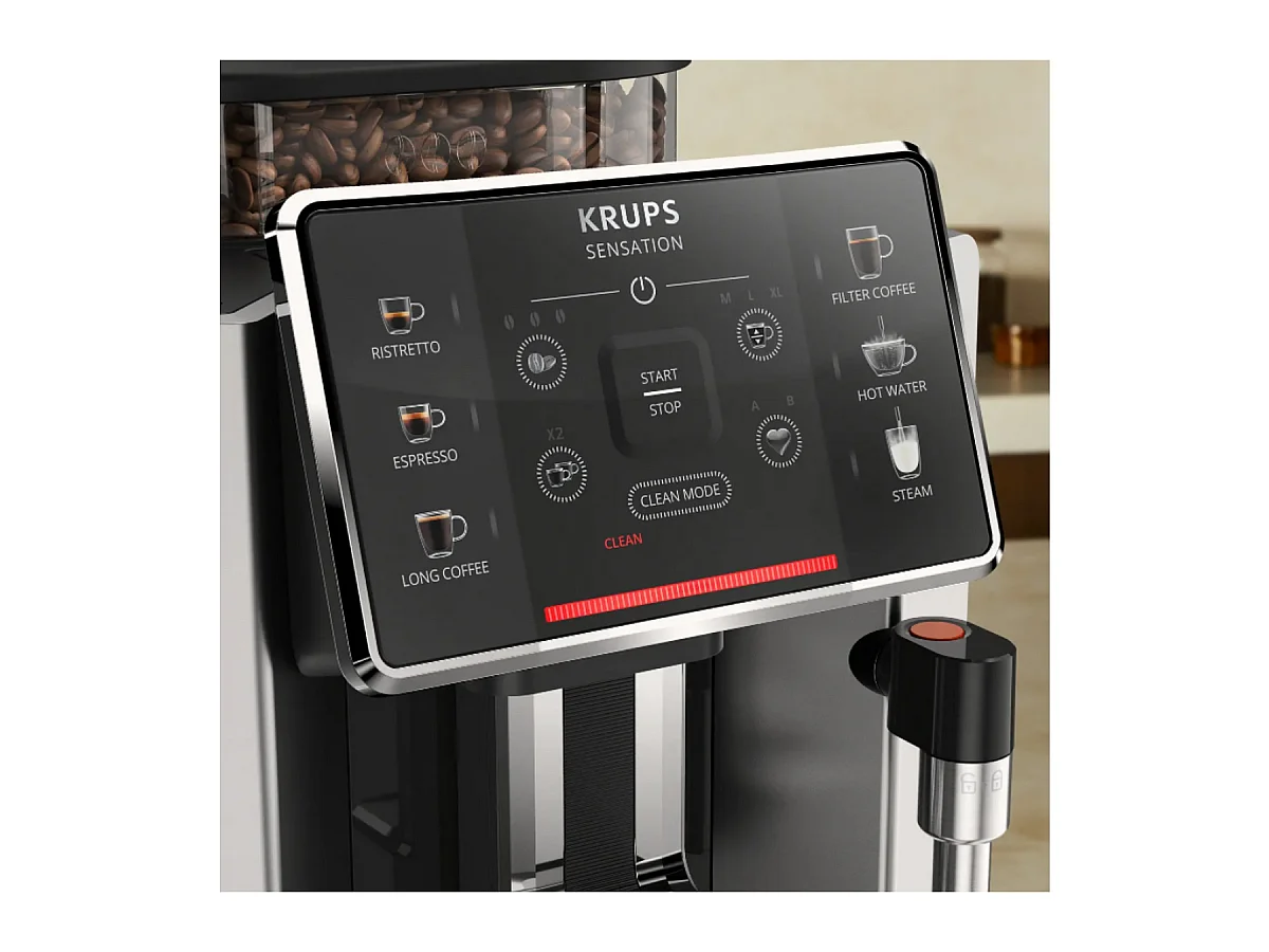 Krups Robot café 15 bars noir - EA910A10