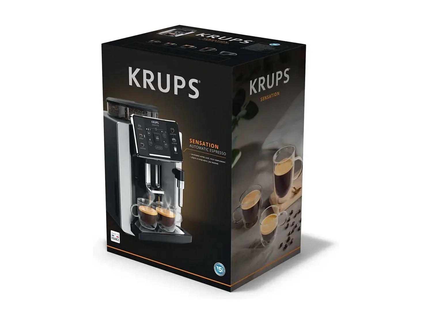 Krups Robot café 15 bars noir - EA910A10