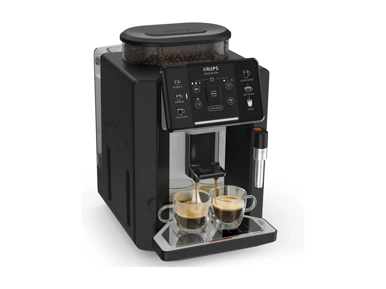 Krups Robot café 15 bars noir - EA910A10